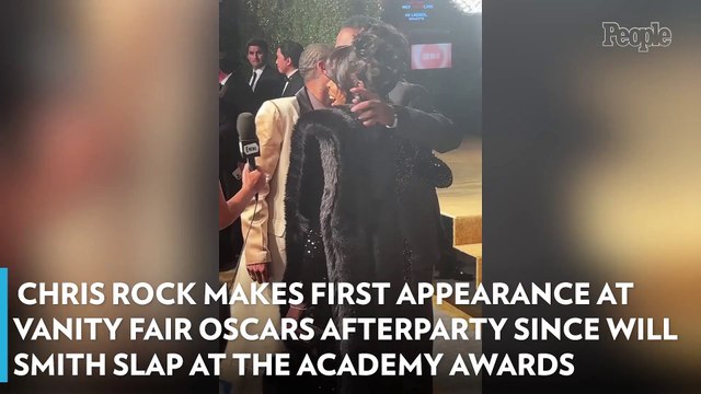 Chris Rock Makes First Appearance at Vanity Fair Oscars Afterparty Since Will Smith Slap at the Academy Awards