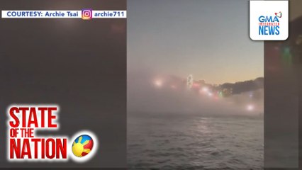 Pamosong Hong Kong Skyline, natakpan ng makapal na hamog sa Victoria Harbor | SONA