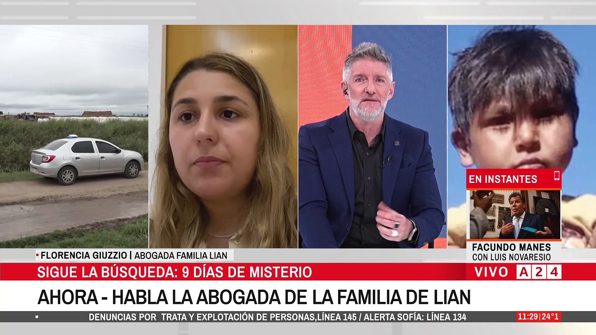 Desaparición de Lian: Hipótesis de secuestro internacional