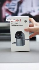 3 in1 Space Station Magnetic Wireless Charger Stand