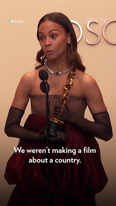 Zoe Saldaña Apologizes to Oscars Reporter Who Says Emilia Pérez Is 'Hurtful to Us Mexicans