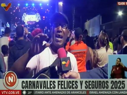 Caracas | Habitantes disfrutan en unión familiar el Retumba Caracas en Carnavales Seguros 2025
