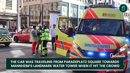 Germany Attack BREAKING: Car Drives Into Pedestrians in Germany's Mannheim Weeks After Munich Attack