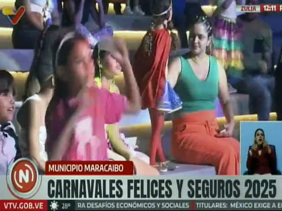 Zulianos disfrutan en familia de conciertos y actividades recreativas por los Carnavales 2025