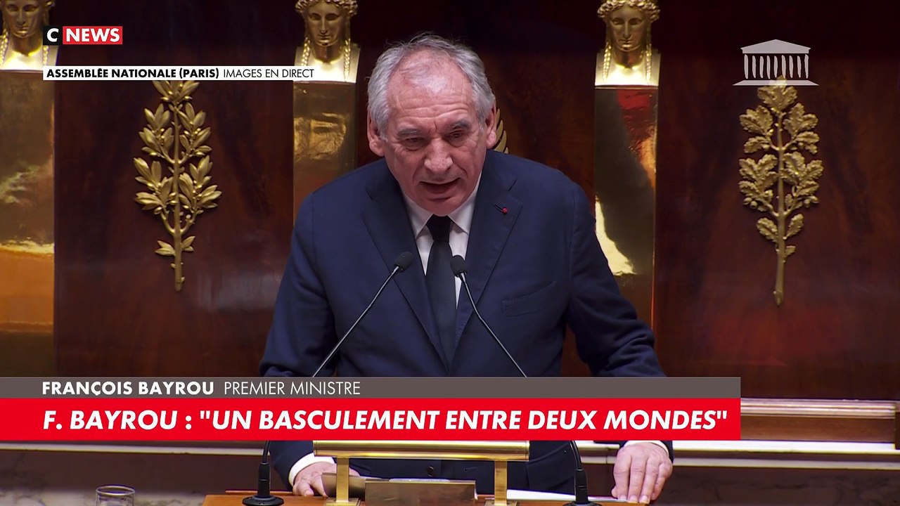 François Bayrou : «C'est la fin de la loi du plus juste, c'est le règne de la loi du plus fort»