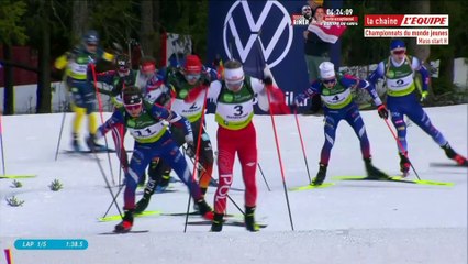 Le replay de la mass start messieurs d'Östersund - Biathlon - Championnat du monde jeunes