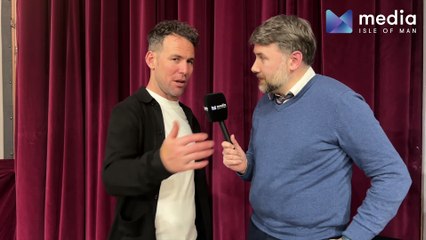 Sir Mark Cavendish Talks To Media Isle of Man's Andy Dalrymple After Picking Up Two Awards at The Isle of Man Sports Awards