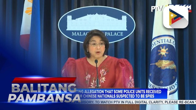 Palace investigating allegation that some police units received donations from Chinese nationals suspected to be spies