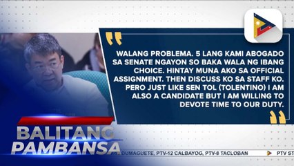 Sen. Koko Pimentel volunteers to make rules draft for impeachment trial vs. VP Sara Duterte