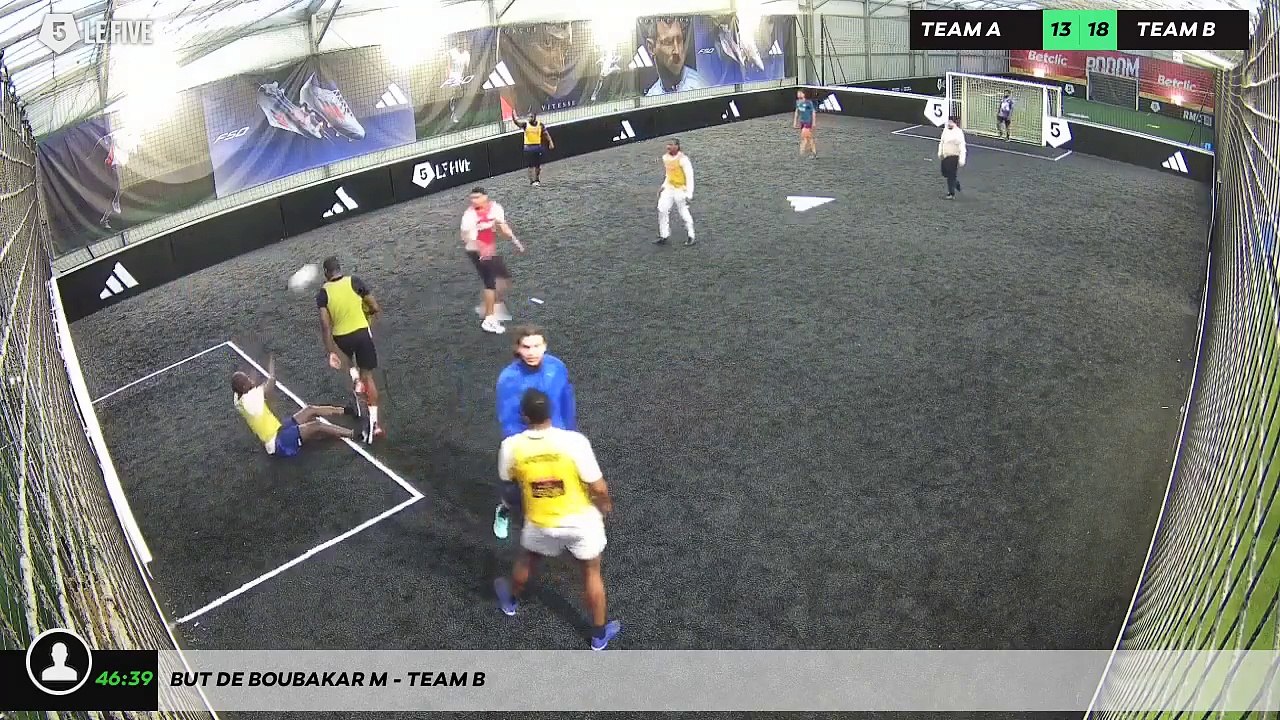 But de Boubakar M - Team B