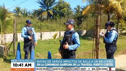 Ciudadano beliceño muere tiroteado en la comunidad garífuna de Travesía