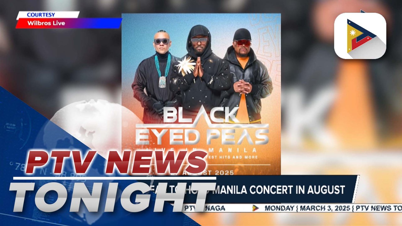 Black Eyed Peas to hold Manila concert in August
