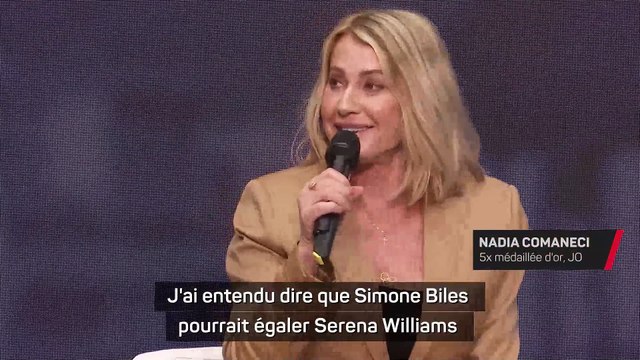 Trophées Laureus - Comaneci adoube Biles : Elle peut en remporter encore plus !