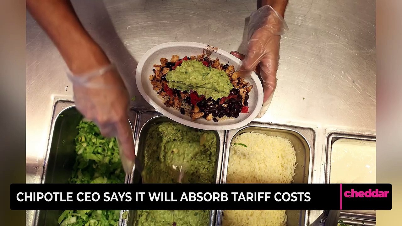 Chipotle CEO Says It Will Absorb Tariff Costs