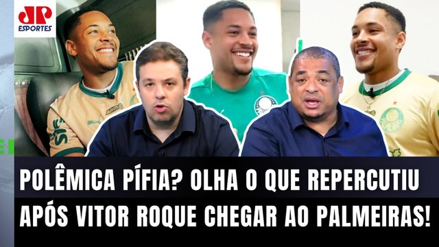 É SÉRIO que estão CRIANDO POLÊMICA com ISSO??? O Vitor Roque... OLHA o que REPERCUTIU no Palmeiras