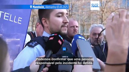 Pelo menos dois mortos após carro avançar contra multidão na cidade alemã de Mannheim