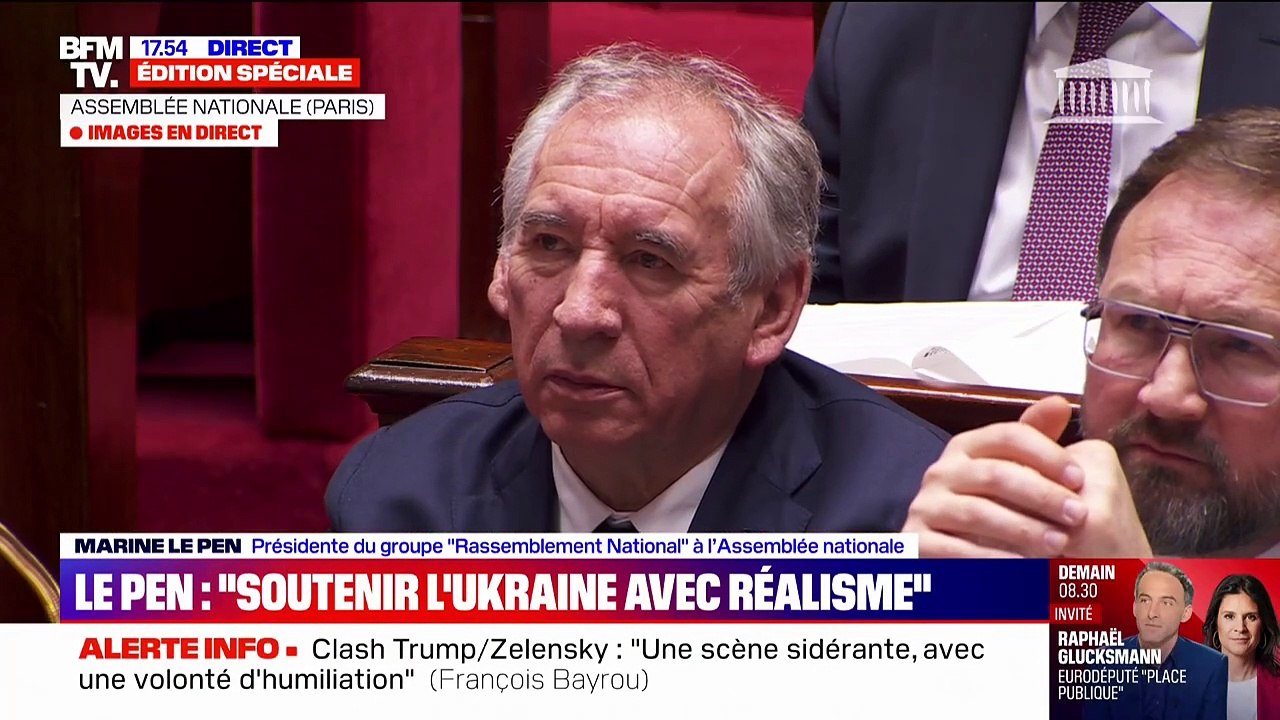 Ukraine: Marine Le Pen veut “une conférence sur la paix sans les instances supranationales”