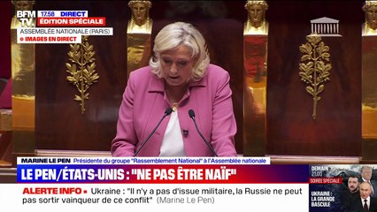 Marine Le Pen : “Partager la dissuasion nucléaire, c’est l’abolir”