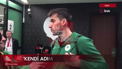 Umut Nayir: Maçın tek golünü attığım için kendi adıma mutluyum