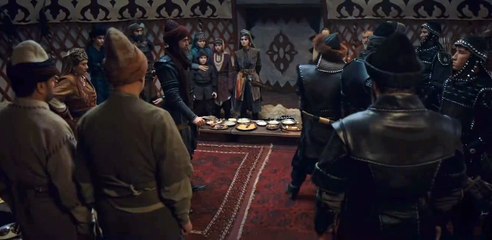 مشهد اكبر خطا هو ان تحاول الاقتراب من ضيوفي سليمان شاه ارطغرل