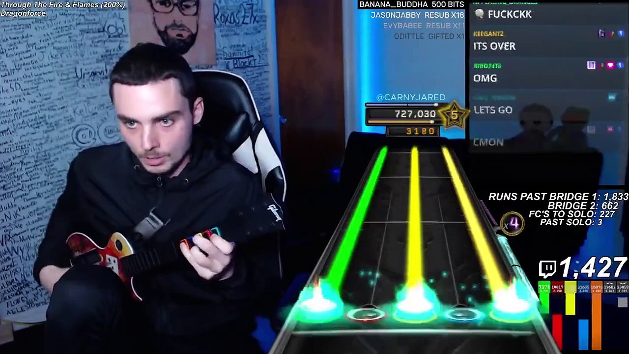 Streamer Beats Through The Fire And Flames At 200% Speed