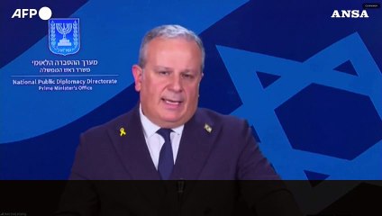 Mencer: "Hamas ha abbastanza cibo per creare un'epidemia di obesita'"