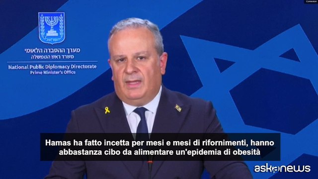 Israele: blocco aiuti a Gaza? Hamas ha scorte cibo ma non condivide