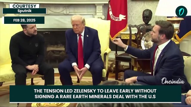 U.S Democrats: Lash Out at Trump Over Trump-Zelensky White House Clash | ‘Absolutely Shameful’