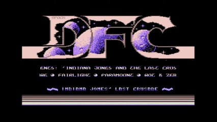 C64 Cracktro Indiana Jones The Last Crusade By Defence