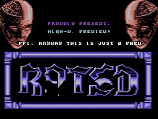 C64 Cracktro High Voltage Preview By X-Rated