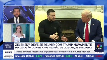 Volodymyr Zelensky deve se reunir com Donald Trump novamente; Renan de Souza detalha