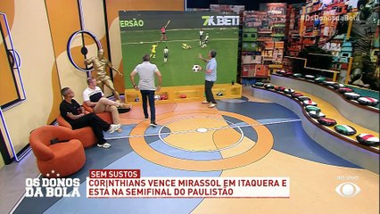Neto e Godói afirmam que Carrillo merecia expulsão em Corinthians x Mirassol; veja análise