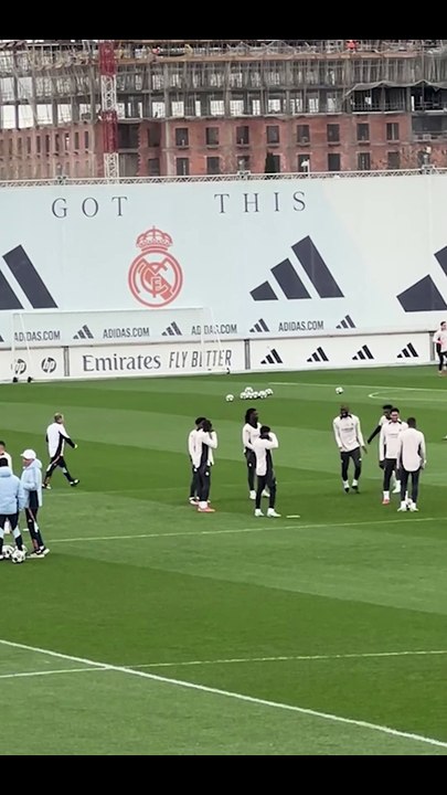 El troleo de Rüdiger y Bellingham a Rodrygo en el entrenamiento
