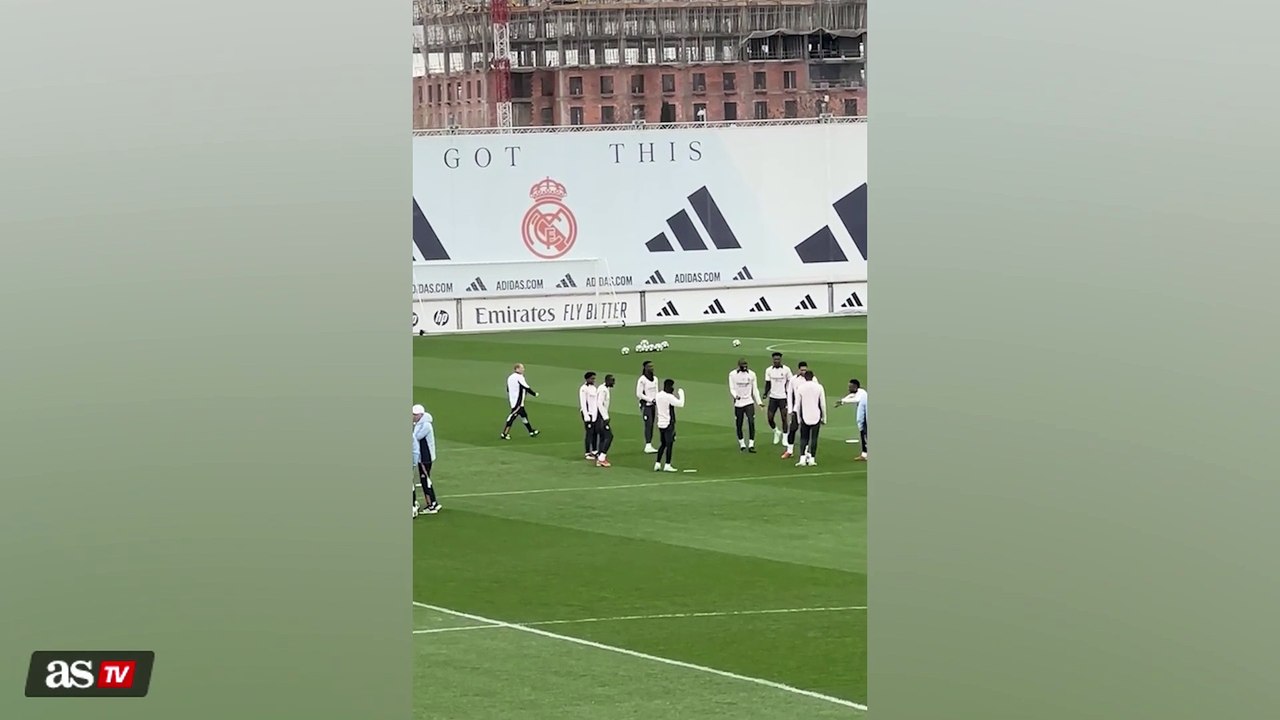 El troleo de Rüdiger y Bellingham a Rodrygo en el entrenamiento
