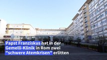 Papst erleidet zwei 