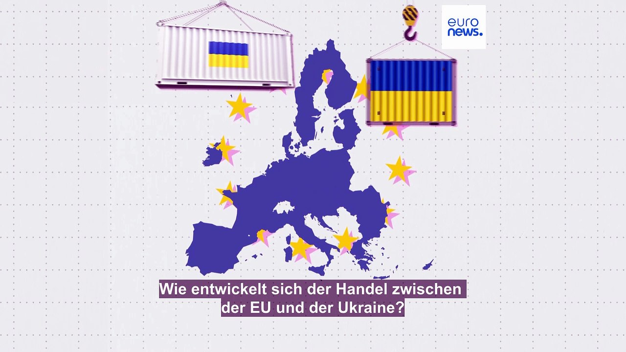 Wie entwickelt sich der Handel zwischen der EU und der Ukraine?