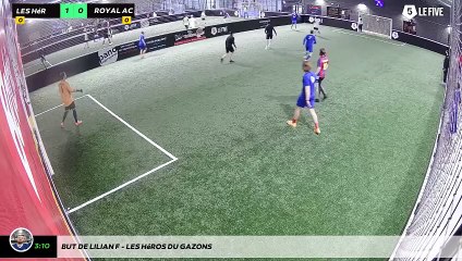 But de Lilian F - Les Héros du gazons