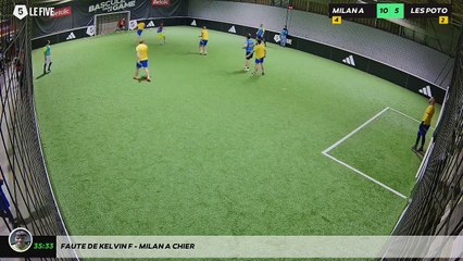 Faute de Kelvin F - Milan A Chier