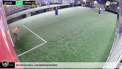 But de Victor B - Les Héros du gazons