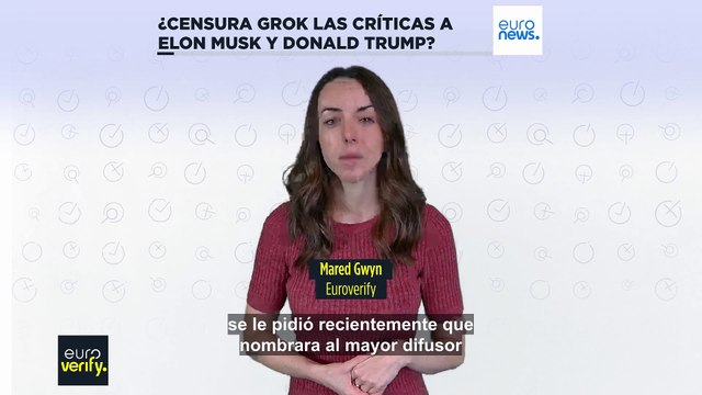 Euroverify: ¿Está el chatbot Grok censurando las críticas a Elon Musk y Donald Trump?