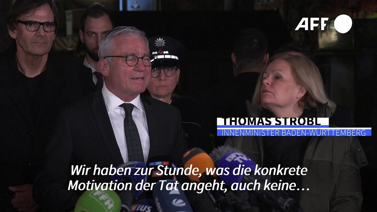 Bluttat von mannheim: "keine hinweise auf extremistischen hintergrund"