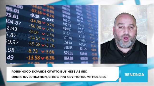 Robinhood Expands Crypto Business as SEC Drops Investigation, Citing Pro-Crypto Trump Policies