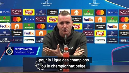 Bruges - Hayen : "On va voir la meilleure version d'Aston Villa"