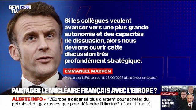 Guerre en Ukraine: l'Assemblée nationale divisée sur le partage de la dissuasion nucléaire en Europe