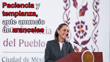 De concretarse aranceles, tomaremos decisiones, reitera Sheinbaum