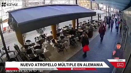 Vehículo atropelló a una multitud en la ciudad de Mannheim, Alemania. Esto se sabe