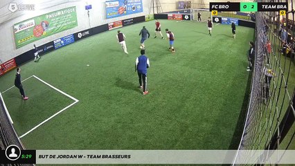 But de Jordan W - Team Brasseurs