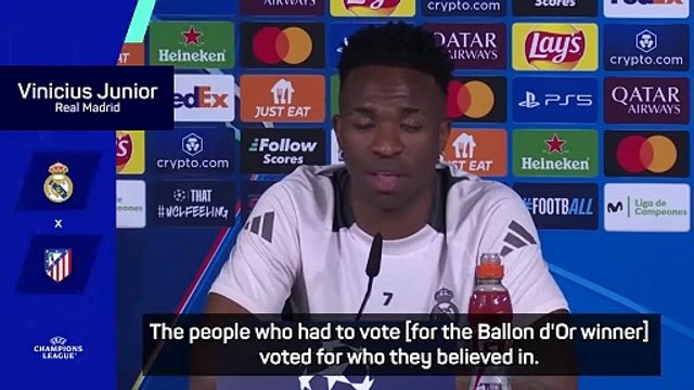 Real Madrid chose not to go to the Ballon d'Or ceremony - Vinicius