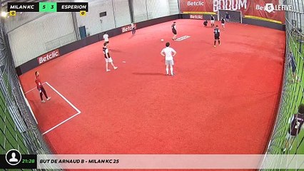 But de Arnaud B - Milan Kc 25