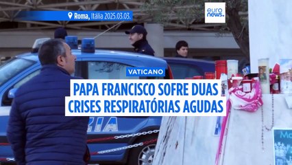 "Horas complicadas" : Papa sofre duas novas crises respiratórias agudas